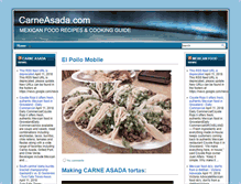 Tablet Screenshot of carneasada.com